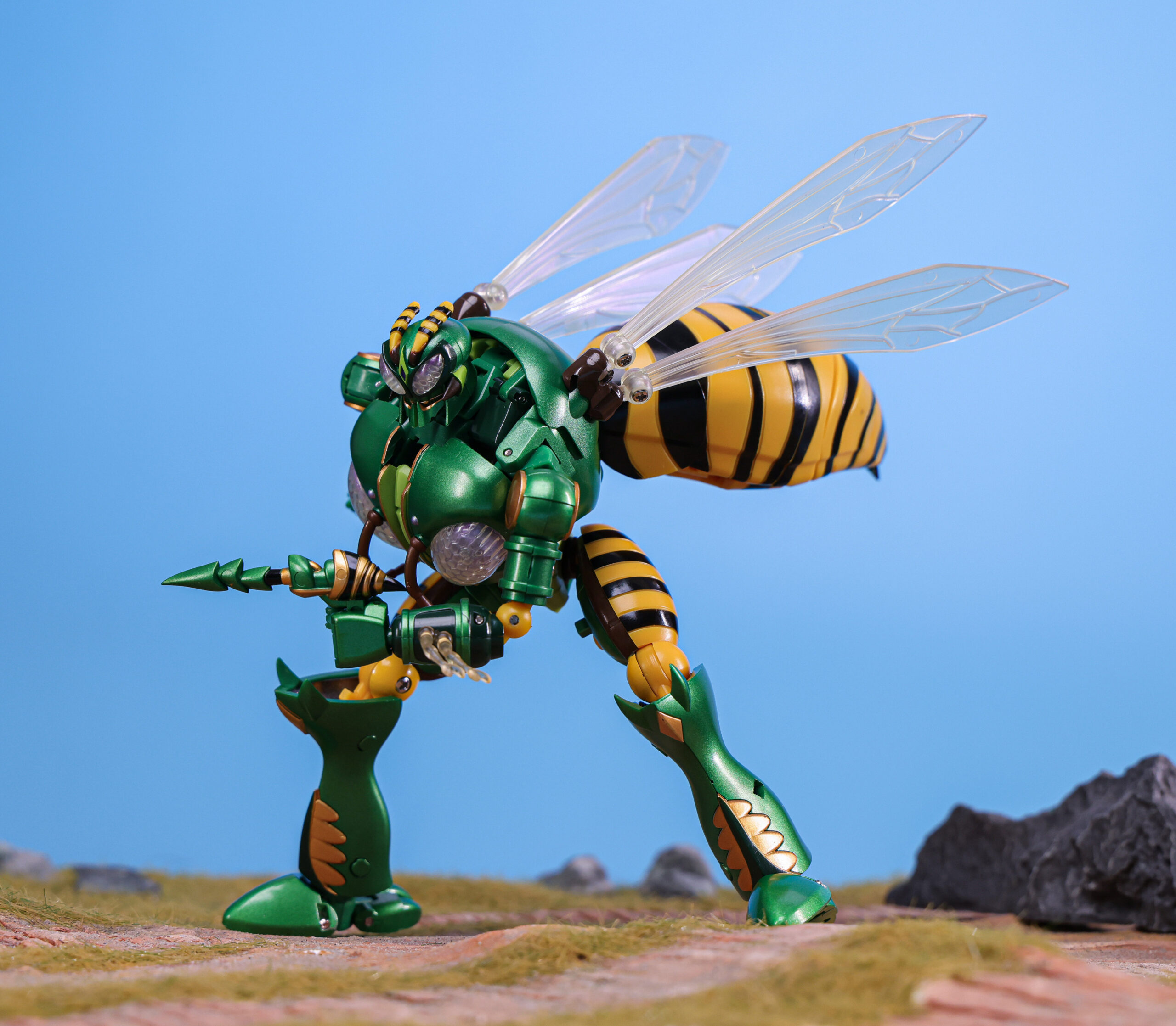 ROBOT TOYS RT-D02 黃蜂勇士/蒼蠅 第三方變形玩具:圖片 5