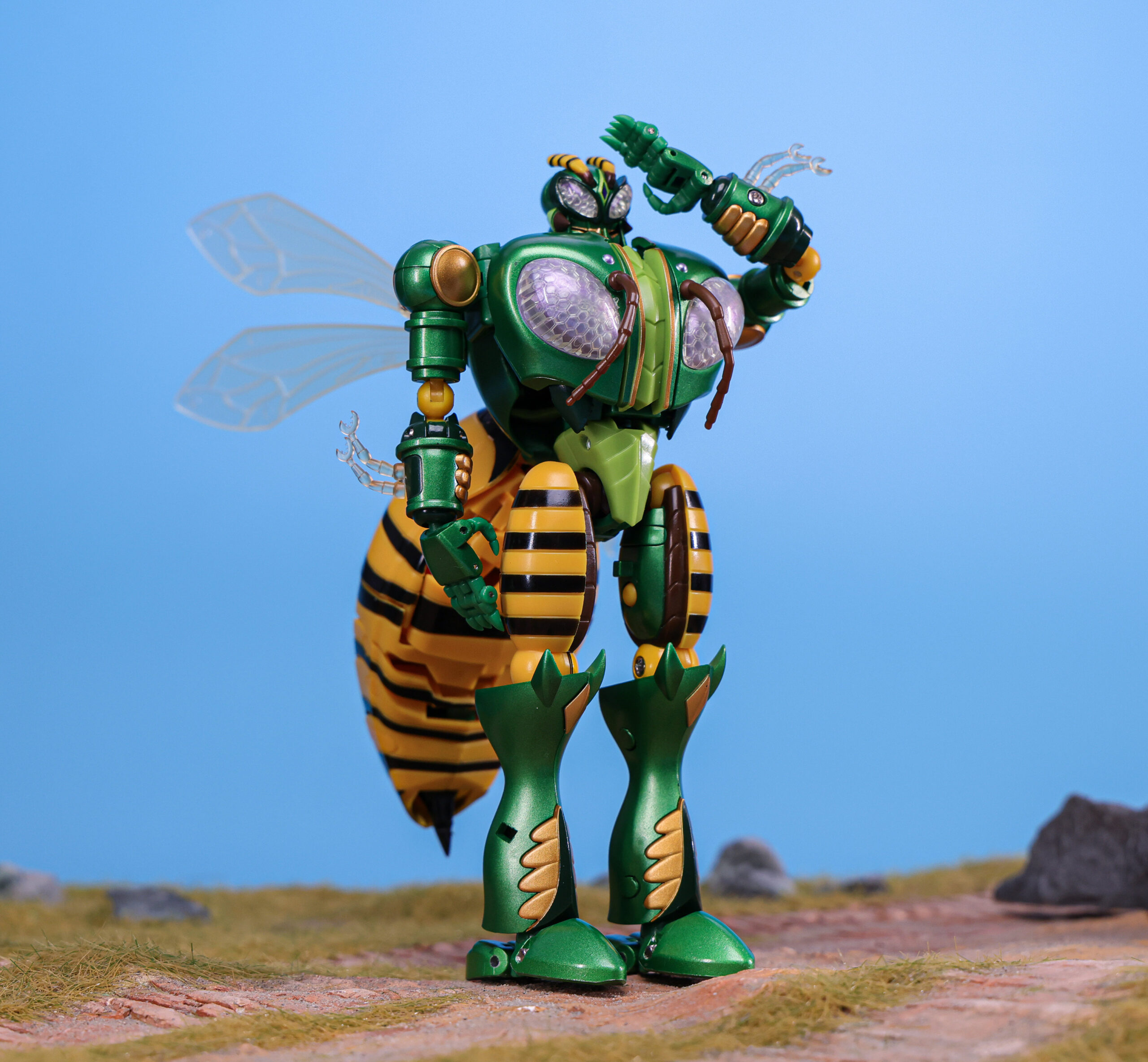 ROBOT TOYS RT-D02 黃蜂勇士/蒼蠅 第三方變形玩具:圖片 4