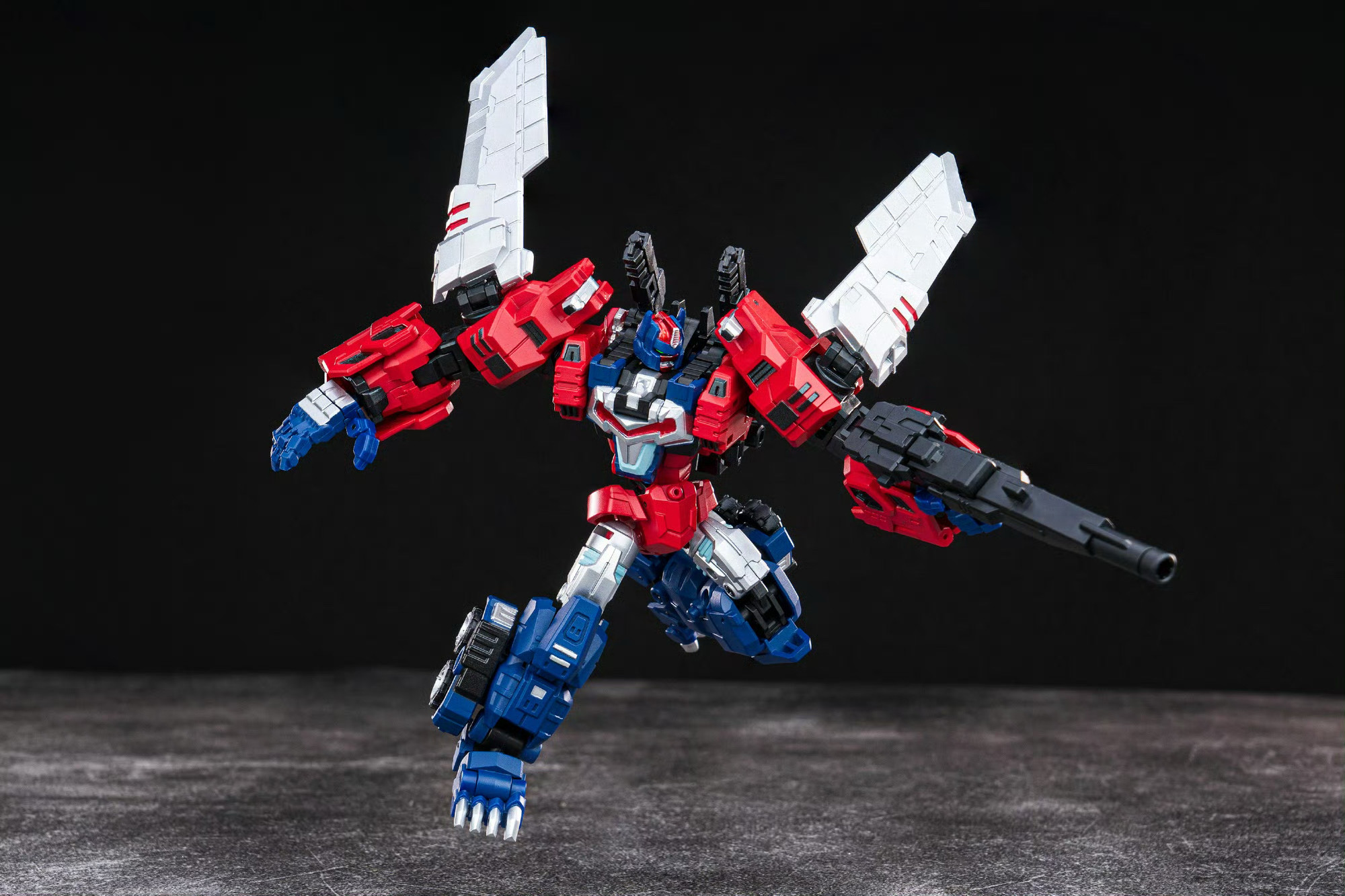 鐵工廠 IF EX-43R 紅蓮大猿王 金剛王異色版 第三方小比例變形玩具:圖片 3
