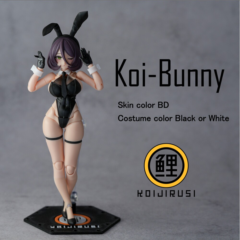 SH STUDIO MU073W 1/12 女神裝置 BUSTER DOLL 兔女郎兔耳樹脂改件 黑色/白色