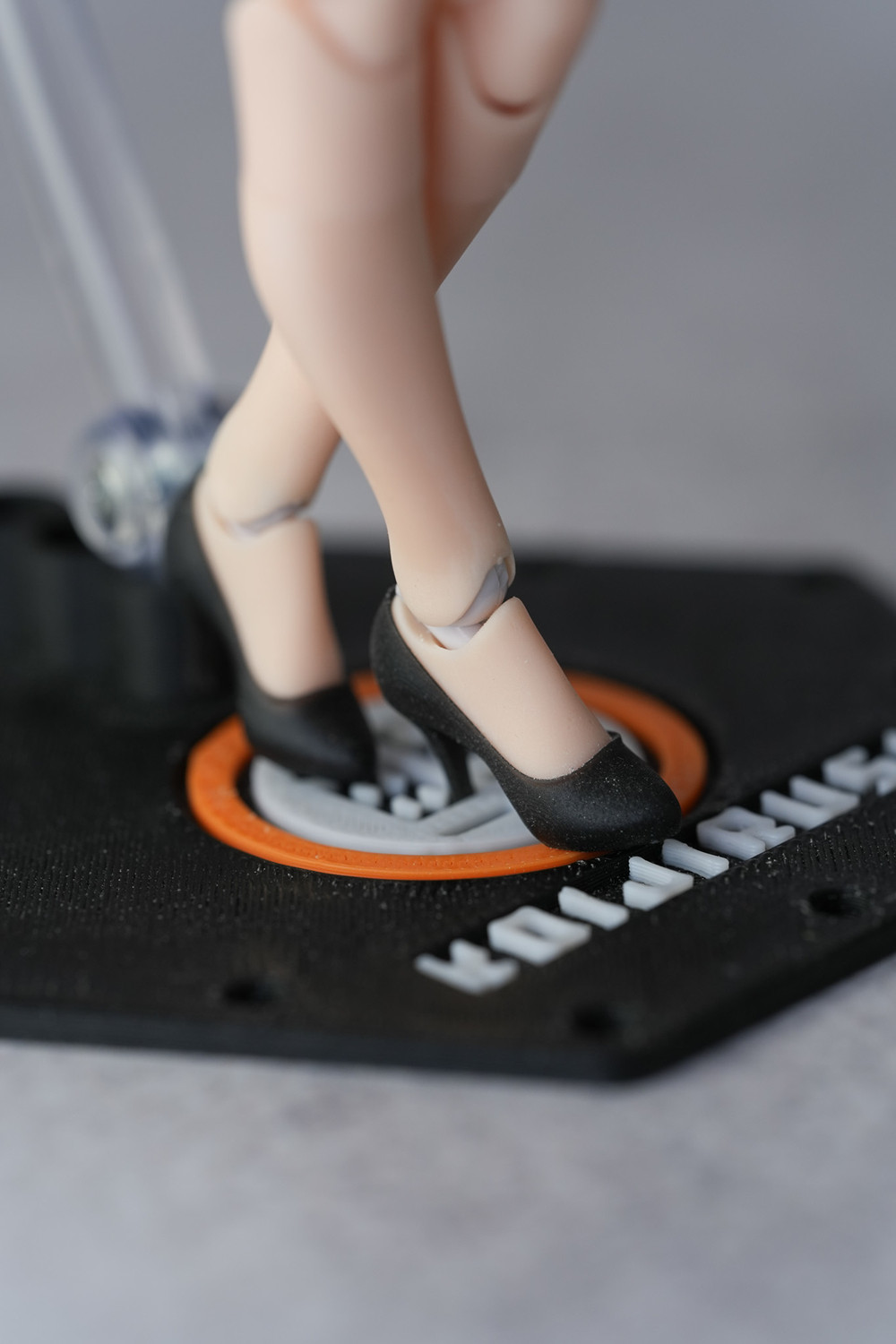 SH STUDIO MU073W 1/12 女神裝置 BUSTER DOLL 兔女郎兔耳樹脂改件 黑色/白色:圖片 8
