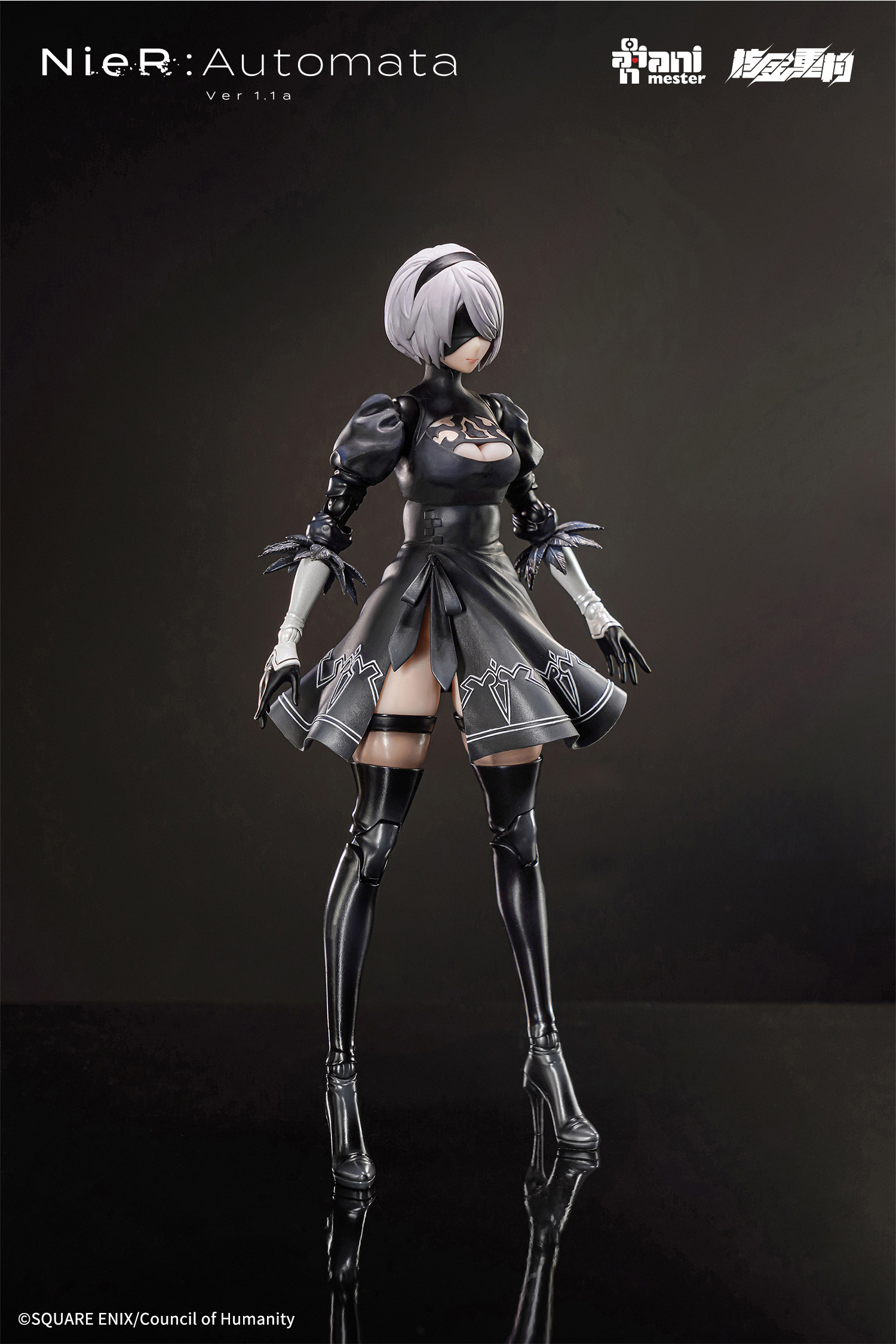 核金重構 1/9《尼爾:自動人形 Ver1.1a》2B(寄葉二號B型):圖片 17