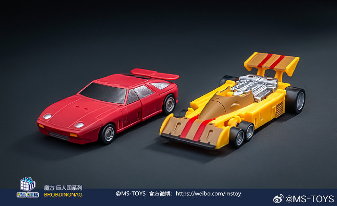 魔方 飛天虎組合 MS-B12 搶劫 & MS-B13 封鎖 再版 第三方小比例變型玩具:圖片 7