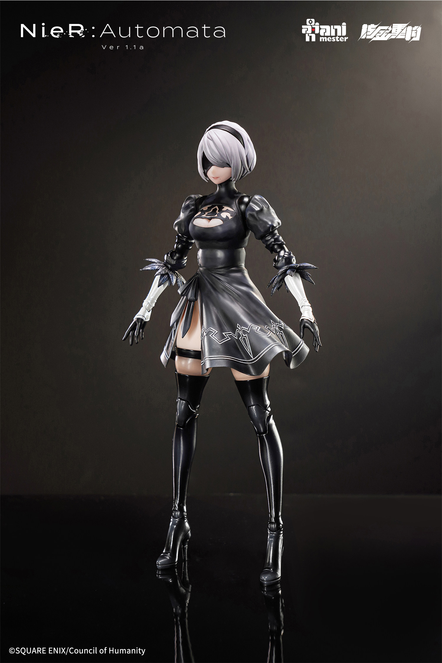 核金重構 1/9《尼爾:自動人形 Ver1.1a》2B(寄葉二號B型):圖片 16