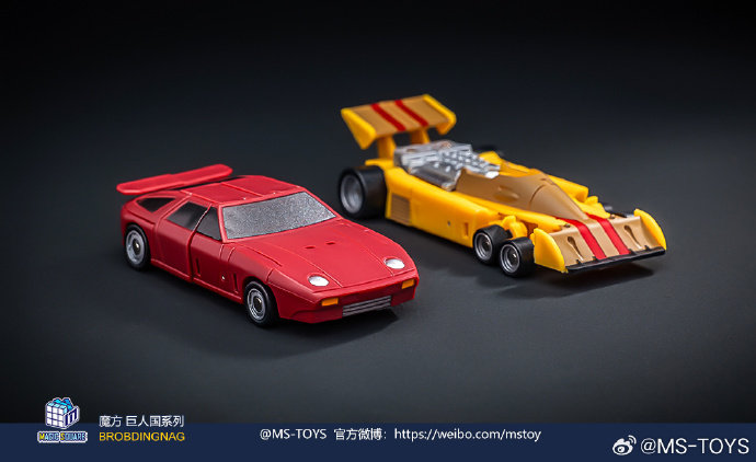 魔方 飛天虎組合 MS-B12 搶劫 & MS-B13 封鎖 再版 第三方小比例變型玩具:圖片 6