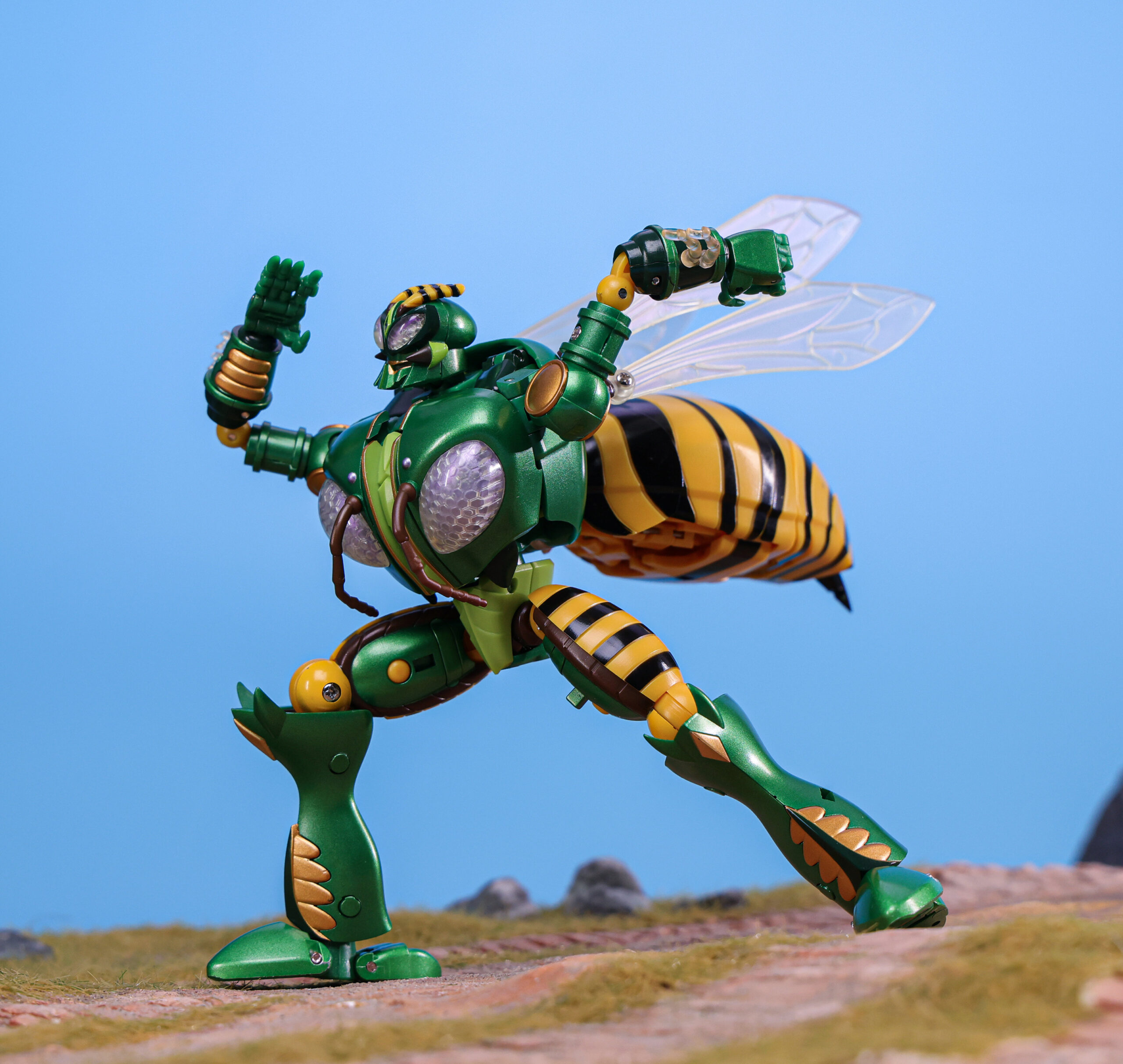 ROBOT TOYS RT-D02 黃蜂勇士/蒼蠅 第三方變形玩具:圖片 9