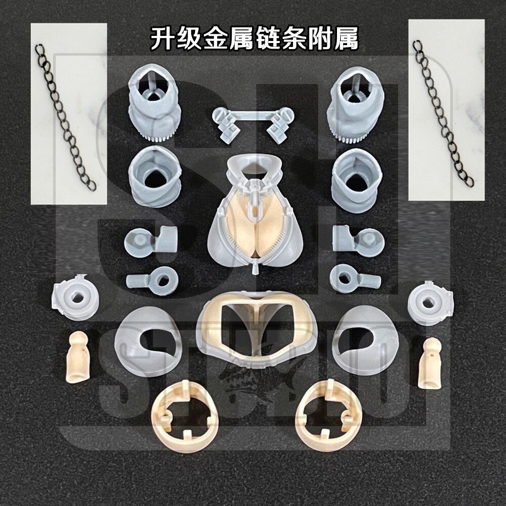 SH STUDIO 1/12 MU086J2 女神裝置 鬼姬封印衣套裝改件樹脂:圖片 10