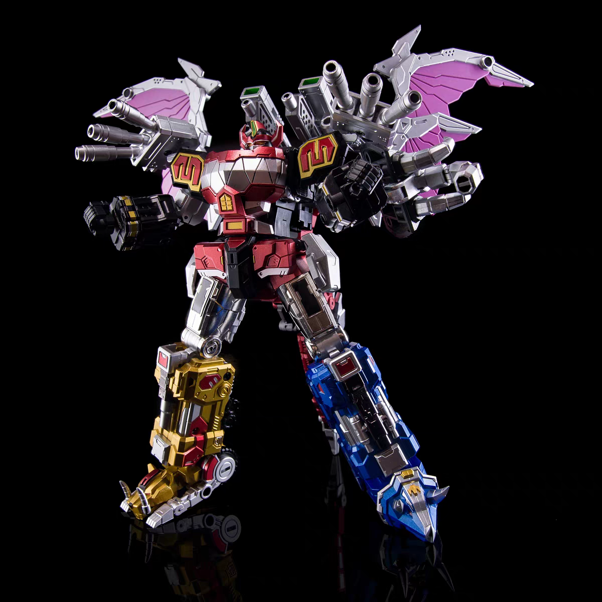 招財貓 MC-03S 龍獸之王 大獸神+龍皇凱薩 金屬配色限定版:圖片 16