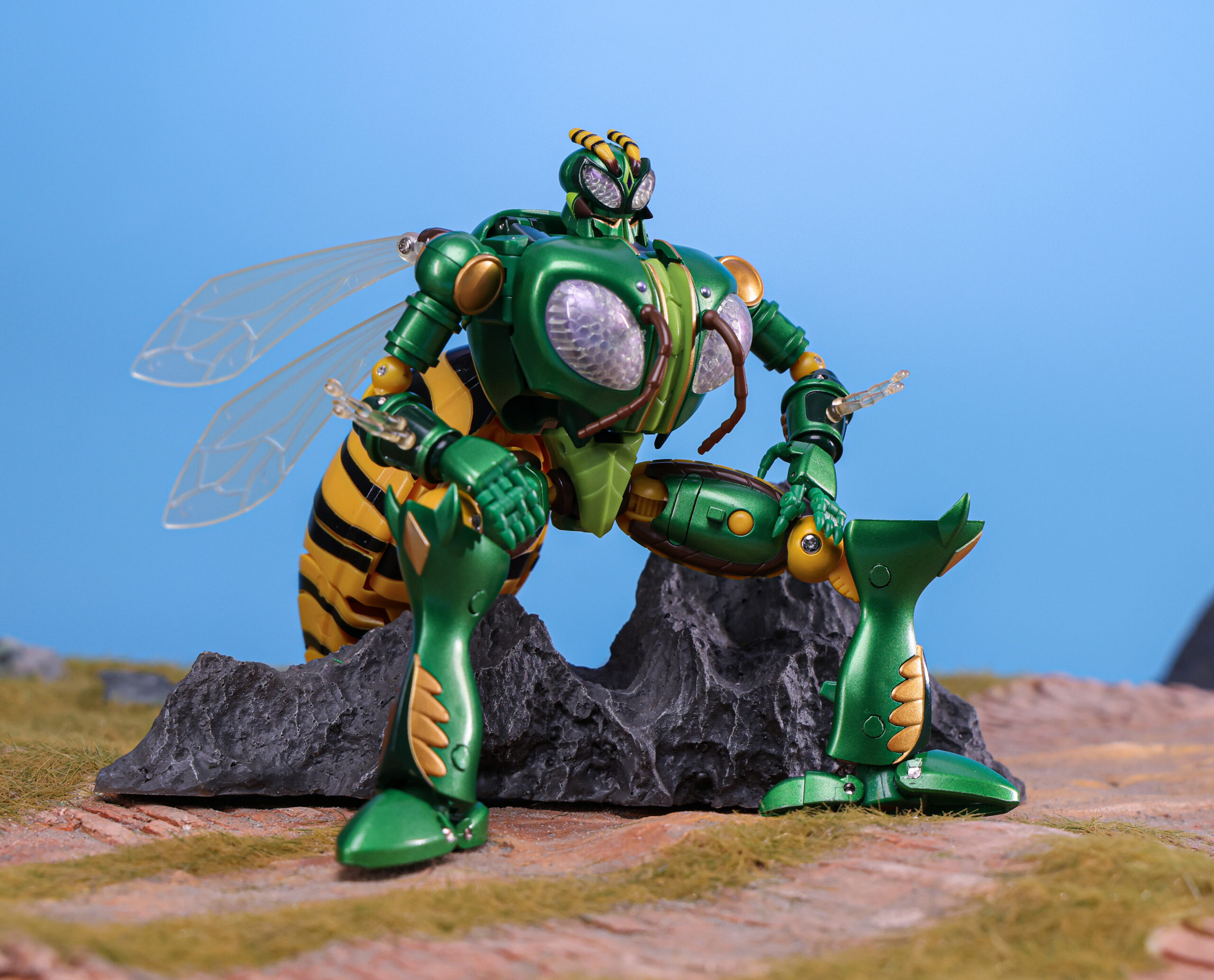 ROBOT TOYS RT-D02 黃蜂勇士/蒼蠅 第三方變形玩具:圖片 6