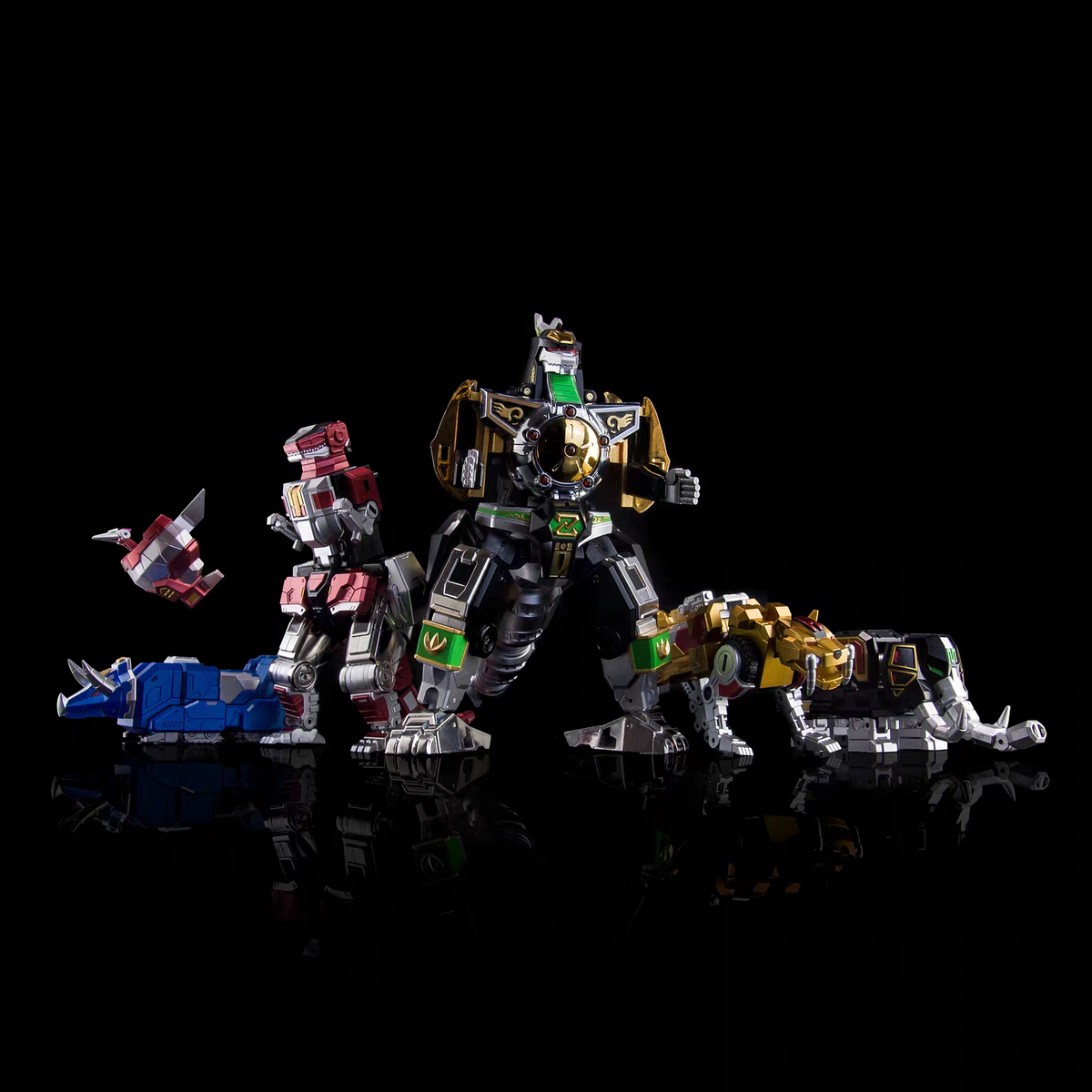招財貓 MC-03S 龍獸之王 大獸神+龍皇凱薩 金屬配色限定版:圖片 2