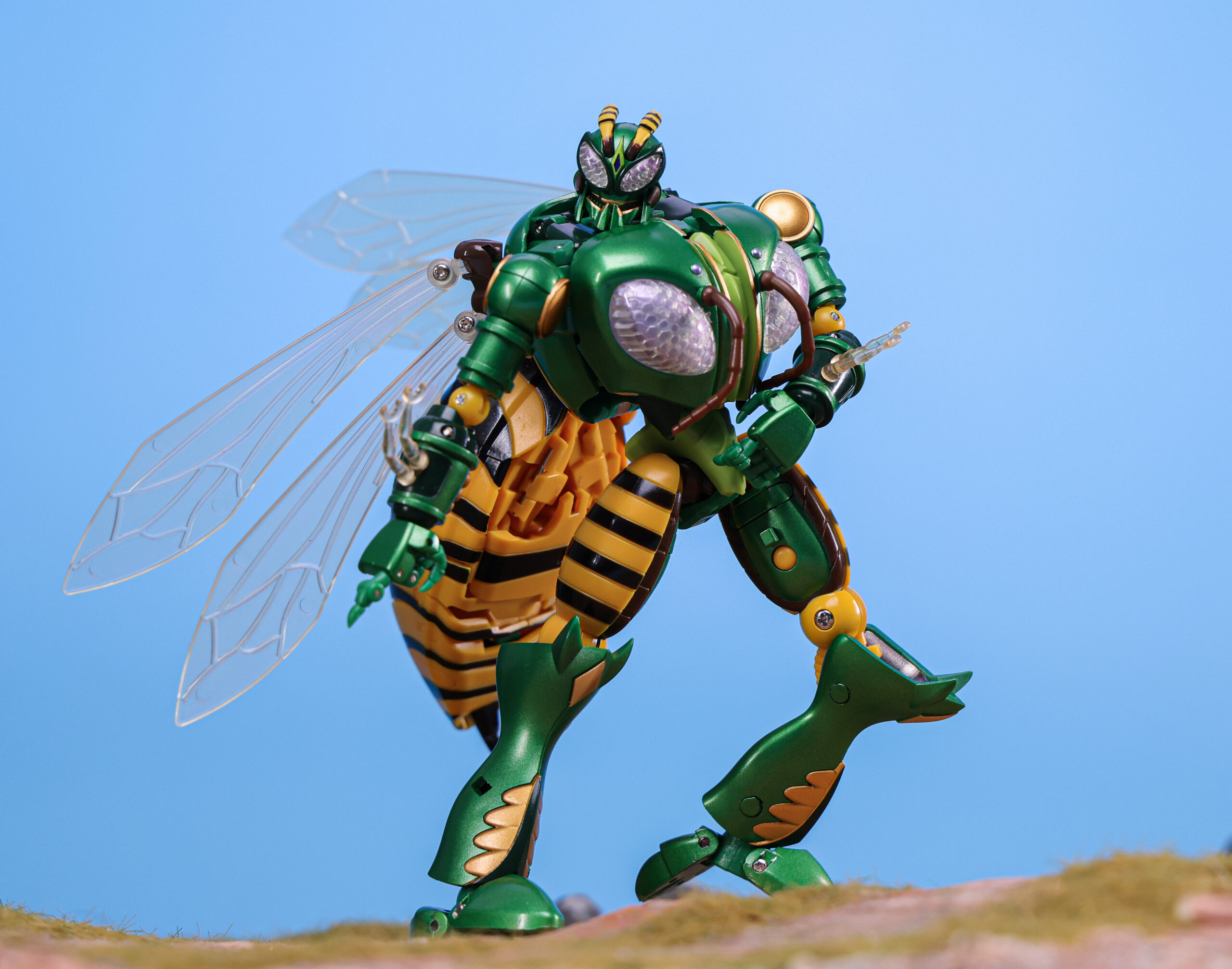 ROBOT TOYS RT-D02 黃蜂勇士/蒼蠅 第三方變形玩具:圖片 8