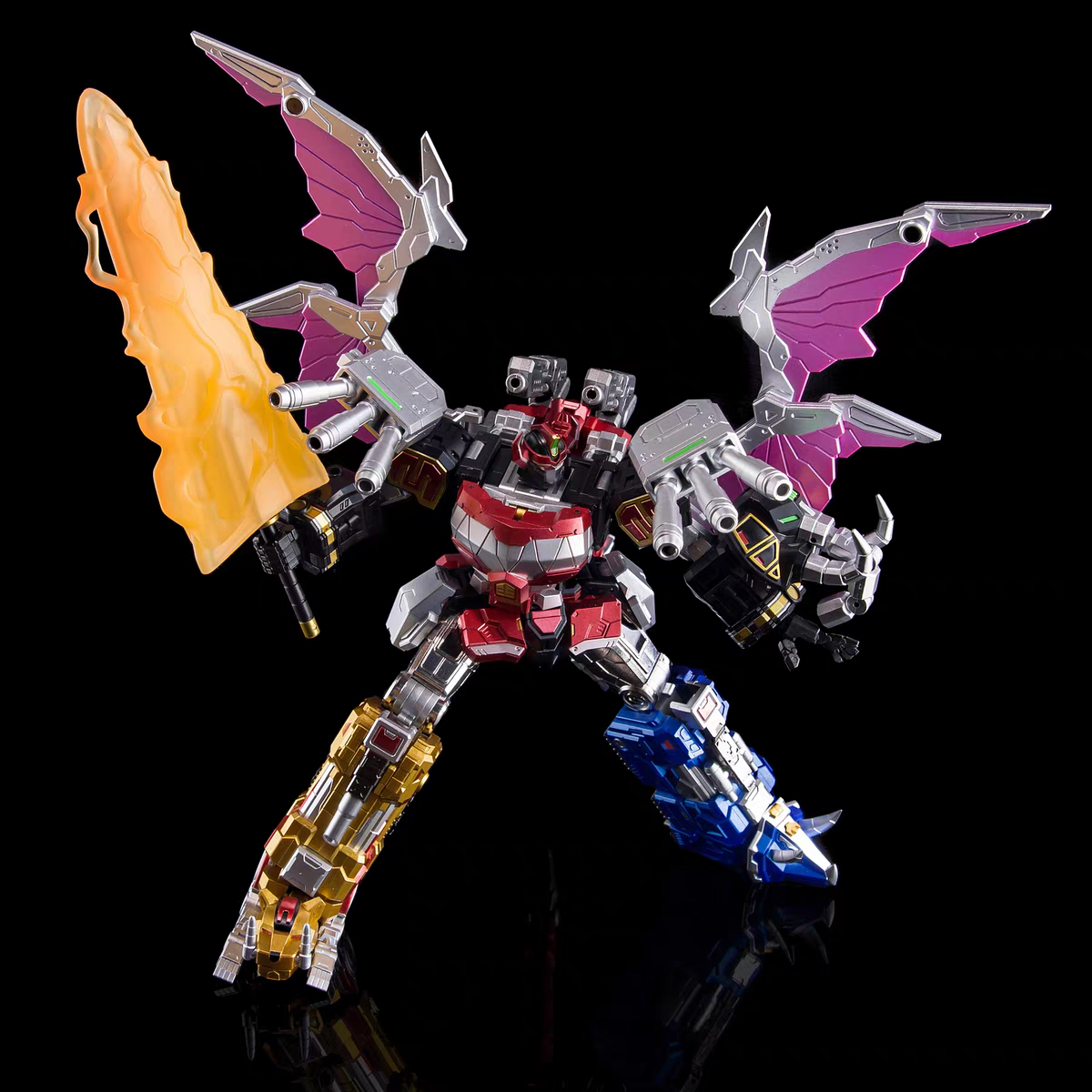 招財貓 MC-03S 龍獸之王 大獸神+龍皇凱薩 金屬配色限定版:圖片 15