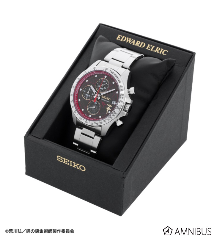 預購 27年1月 SEIKO《鋼之鍊金術師 》聯名限定腕錶 愛德華·愛力克款:圖片 7