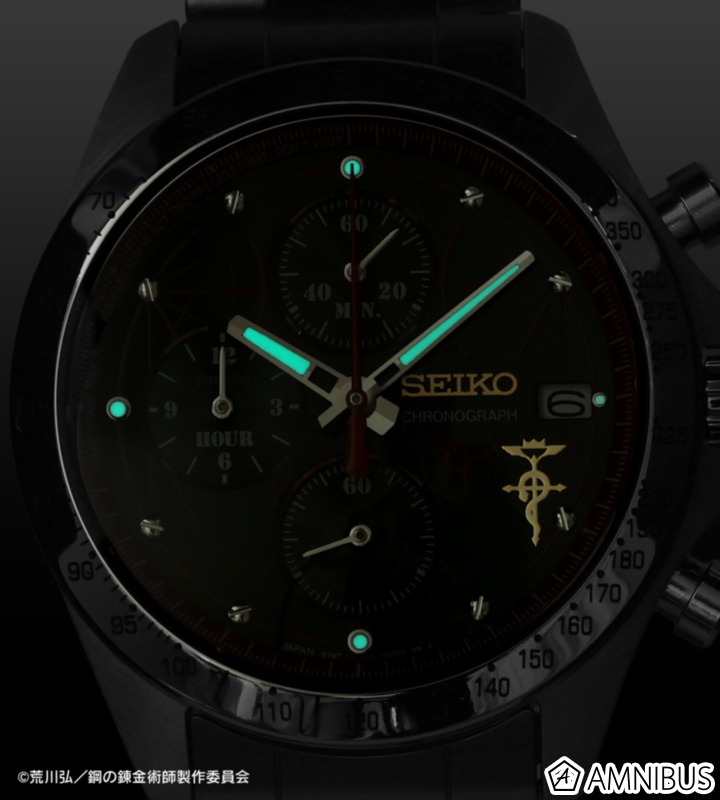 預購 27年1月 SEIKO《鋼之鍊金術師 》聯名限定腕錶 愛德華·愛力克款:圖片 6