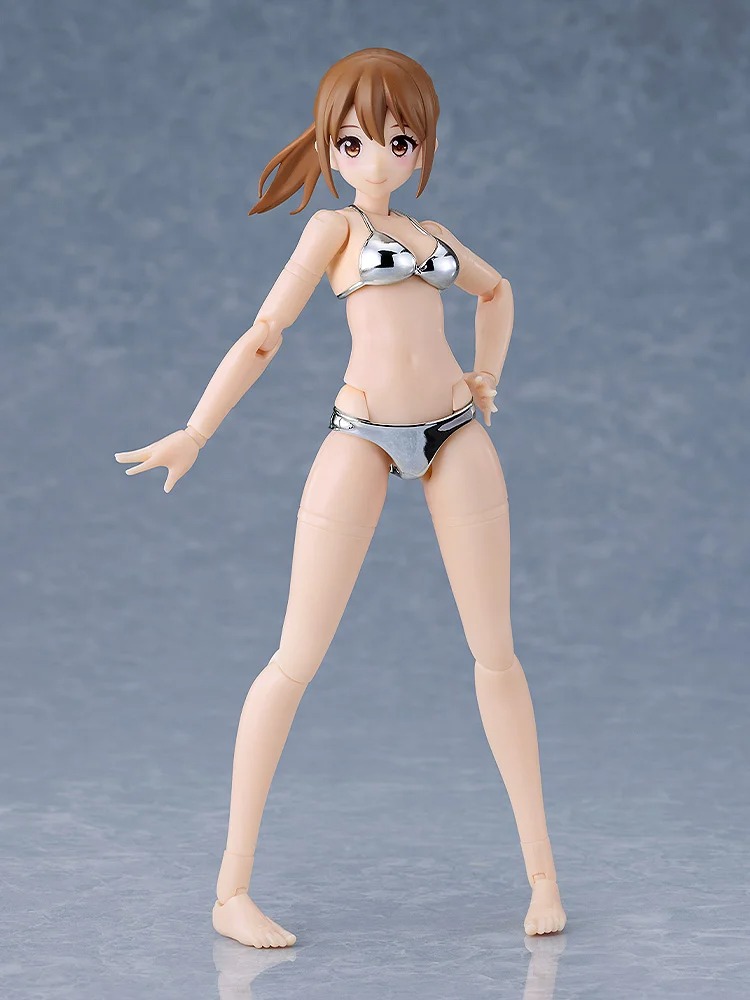日版 Max Factory 限量品 PLAMATEA 繆斯素體 Ichika 銀色泳裝版:圖片 2