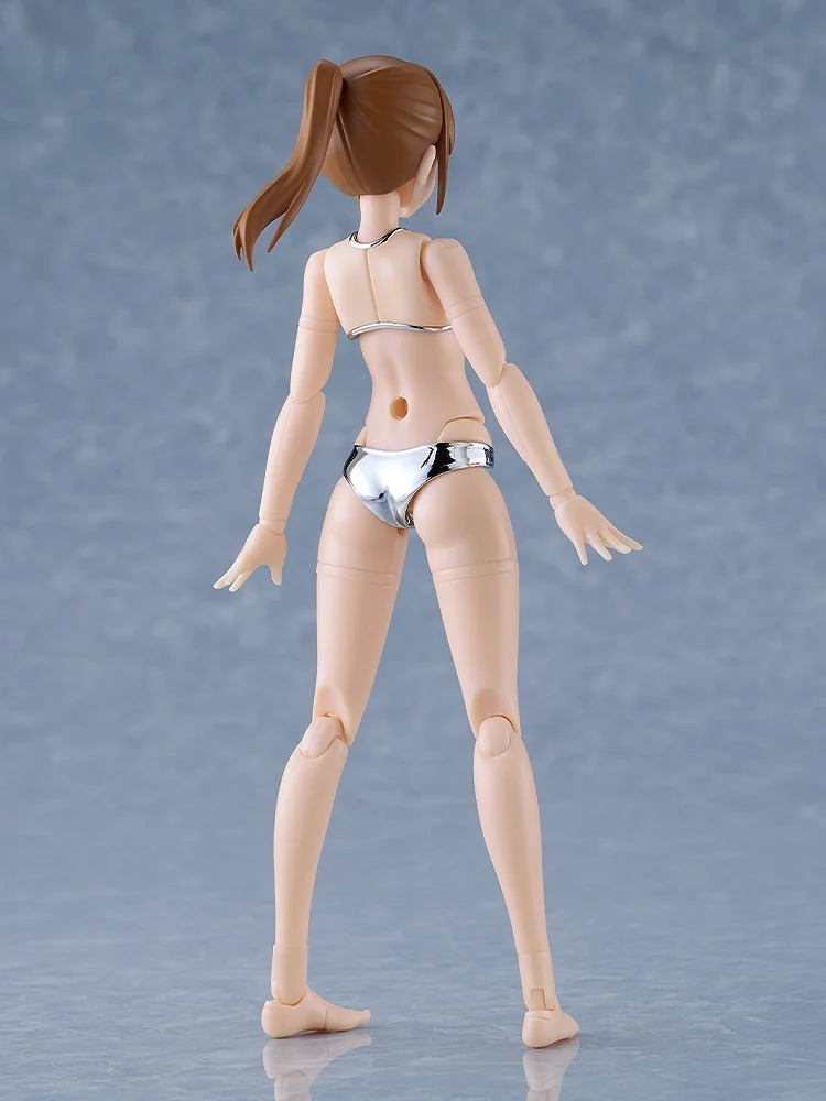 日版 Max Factory 限量品 PLAMATEA 繆斯素體 Ichika 銀色泳裝版:圖片 5