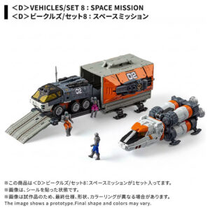日版 TAKARATOMY T-SPARK ZONE 流通限定 戴亞克隆 D載具/套組8:太空任務