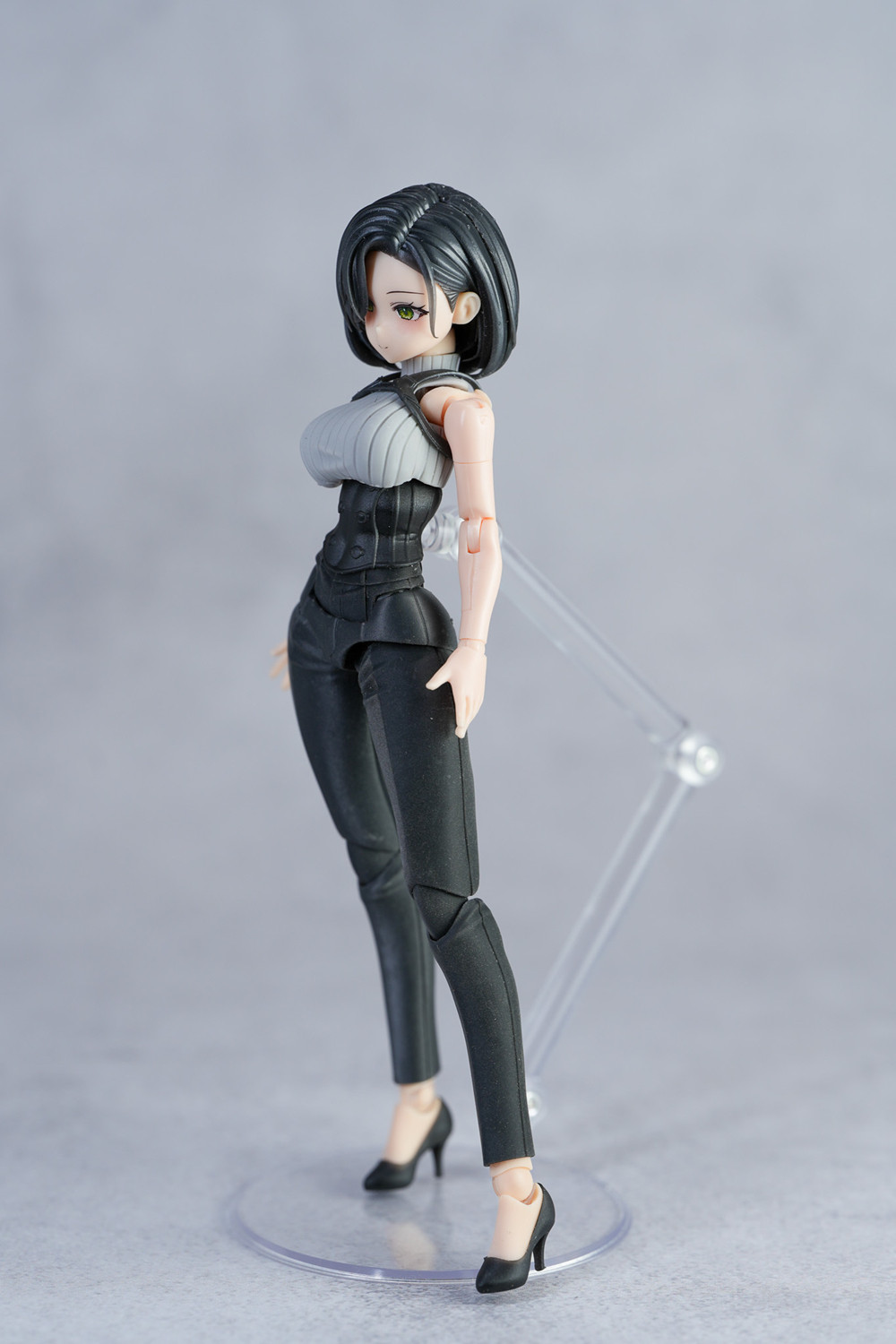 SH STUDIO MU073N 女神裝置 BUSTER DOLL 職業裝+外套 樹脂改件:圖片 9