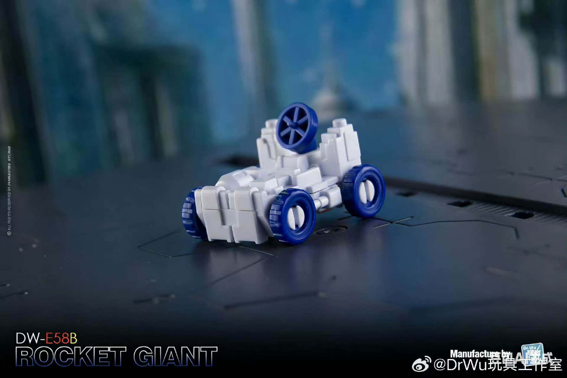 吳醫生 DW-E58B 大力金剛 藍色版 附特典 第三方小比例變形玩具:圖片 7
