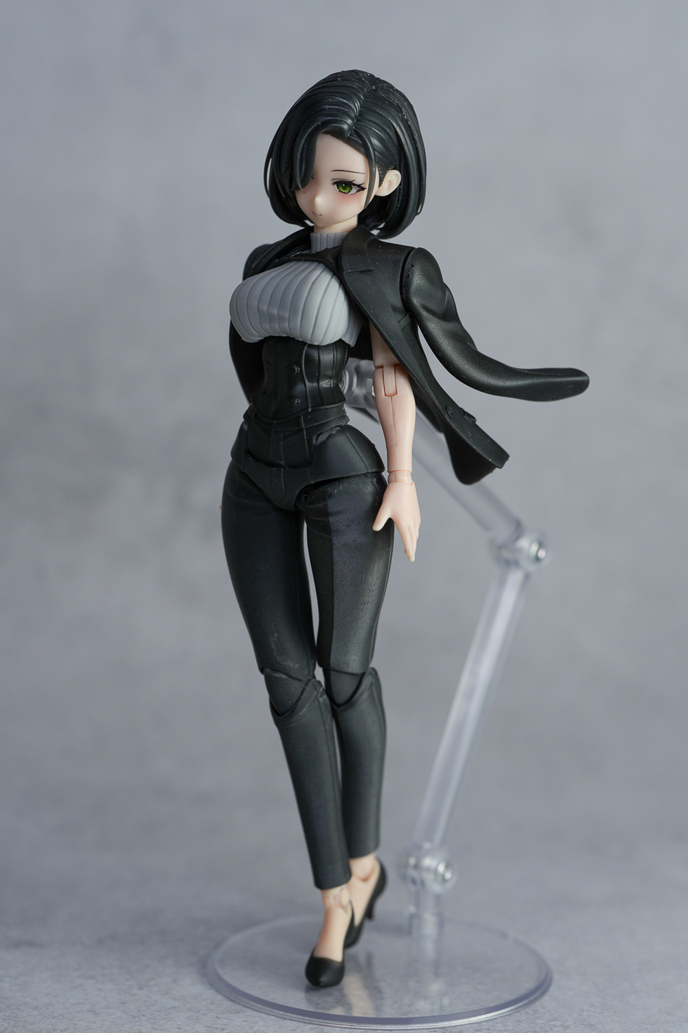 SH STUDIO MU073N 女神裝置 BUSTER DOLL 職業裝+外套 樹脂改件:圖片 33