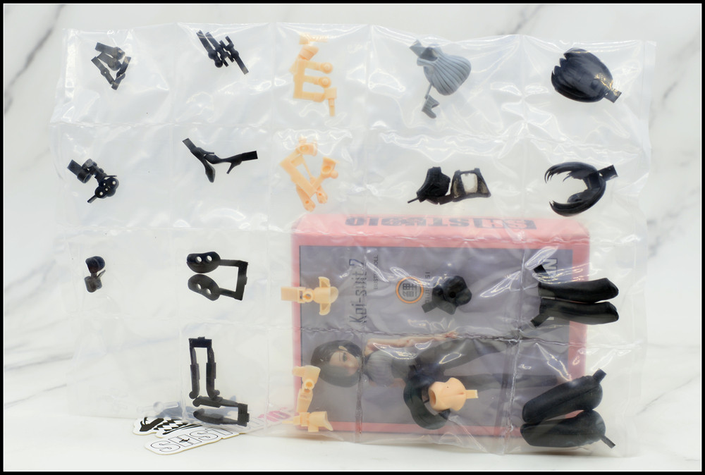 SH STUDIO MU073N 女神裝置 BUSTER DOLL 職業裝+外套 樹脂改件:圖片 5