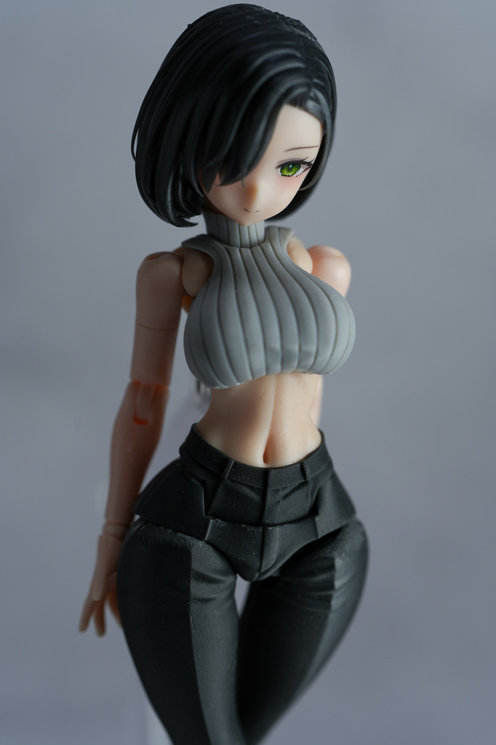 SH STUDIO MU073N 女神裝置 BUSTER DOLL 職業裝+外套 樹脂改件:圖片 13