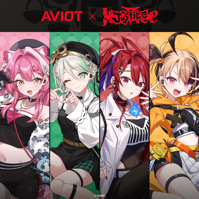 預購 26年11月下旬 日版 AVIOT × hololive English -Justice- 聯名款語音耳機