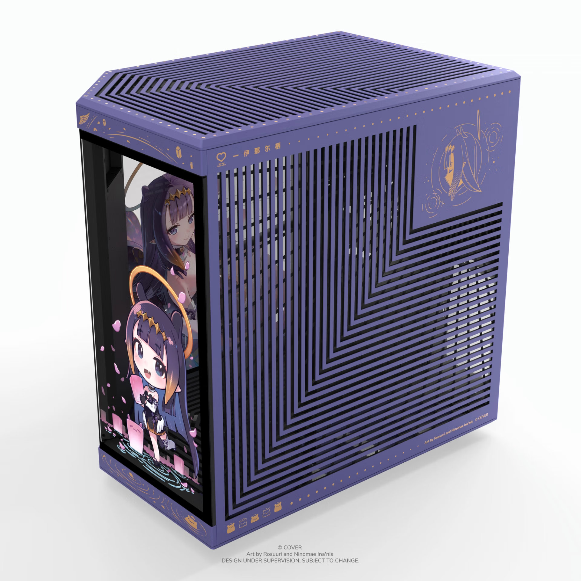 限量品 預購 26年第四季 日版 HYTE Y70 Touch Infinite(Y70TI) 觸控螢幕 電腦機殼 Hololive EN 一伊那爾棲 聯名版:圖片 6