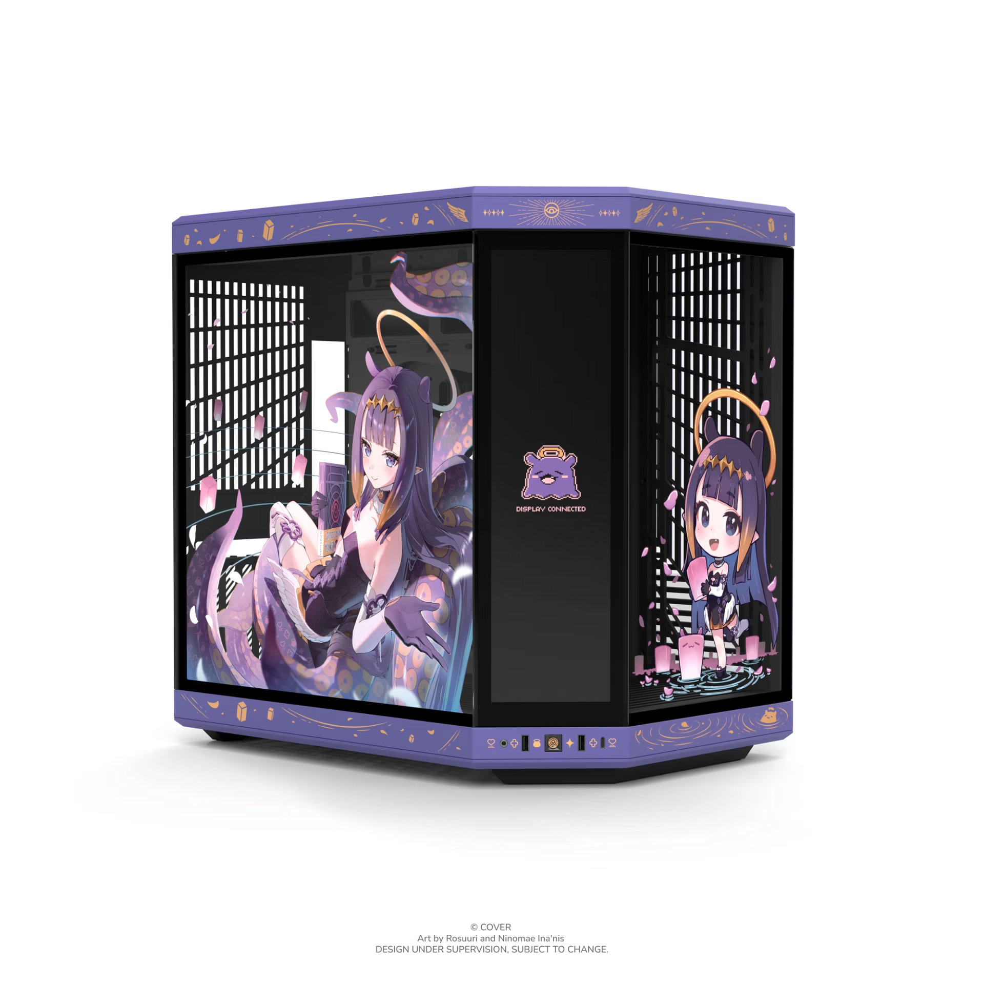 限量品 預購 26年第四季 日版 HYTE Y70 Touch Infinite(Y70TI) 觸控螢幕 電腦機殼 Hololive EN 一伊那爾棲 聯名版