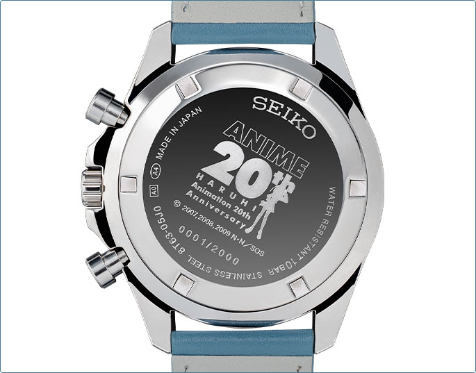 限量2000隻 預購 26年12月中旬 日版 SEIKO x 涼宮春日的憂鬱 動畫20周年紀念聯名三眼計時手錶:圖片 4