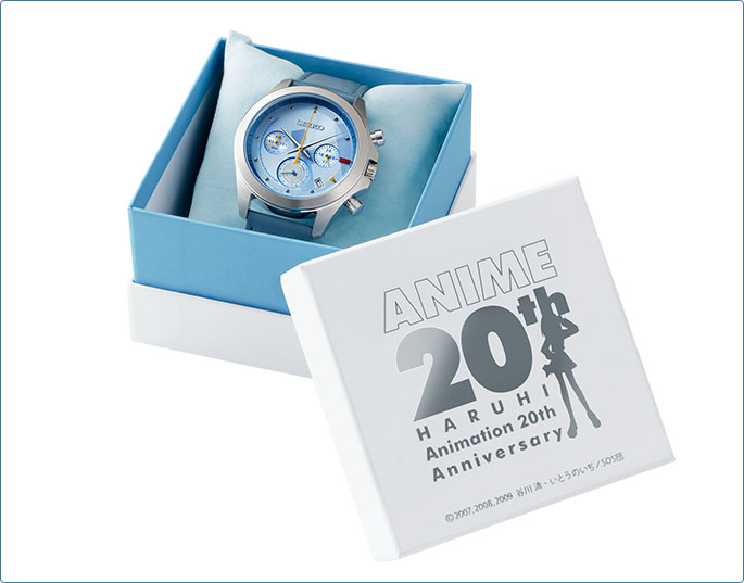 限量2000隻 預購 26年12月中旬 日版 SEIKO x 涼宮春日的憂鬱 動畫20周年紀念聯名三眼計時手錶:圖片 5