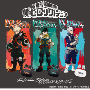 受注限定 26年11月 日版 ANIMA × ONKYO《我的英雄學院》聯名款語音耳機 綠谷/爆豪/轟