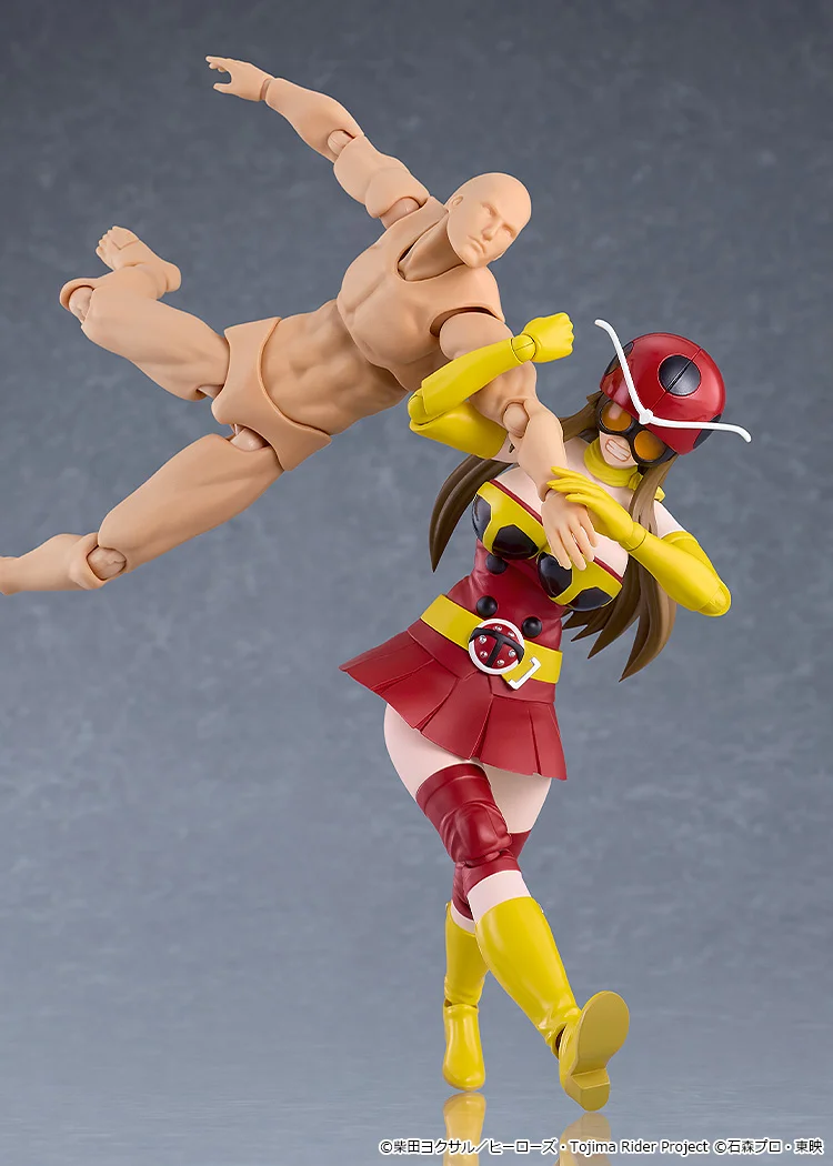 預購免訂金 27年5月 日版 Max Factory figma《東島丹三郎想成為假面騎士》岡田百合子 電波人塔克爾版 附特典:圖片 4