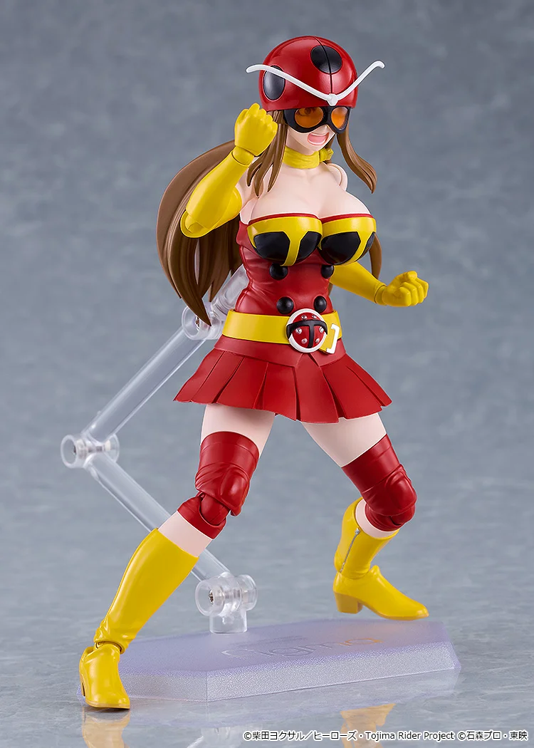 預購免訂金 27年5月 日版 Max Factory figma《東島丹三郎想成為假面騎士》岡田百合子 電波人塔克爾版 附特典:圖片 3