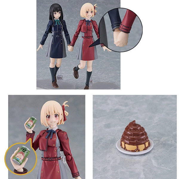 Max Factory figma《莉可麗絲》錦木千束 & 井之上瀧奈 雙人套組 附特典:圖片 8