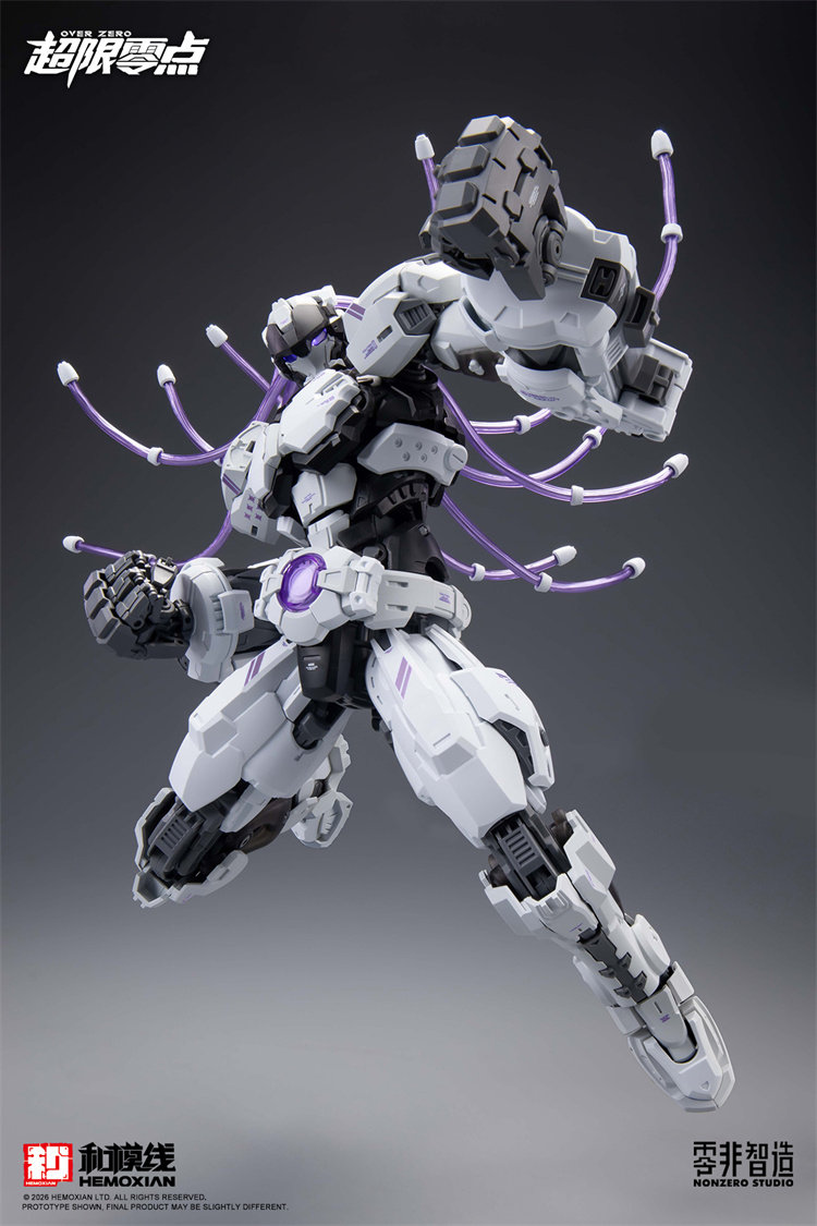 和模線 1/10 超限零點 巴奇·極限爆發 白紫配色版