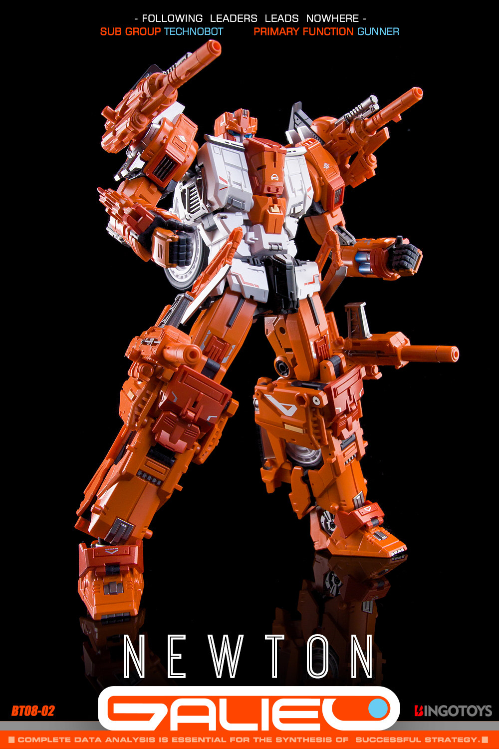 Bingo Toys BT08-02 伽利略(計算王)組合 第二彈 烙鐵 第三方變形玩具:圖片 6