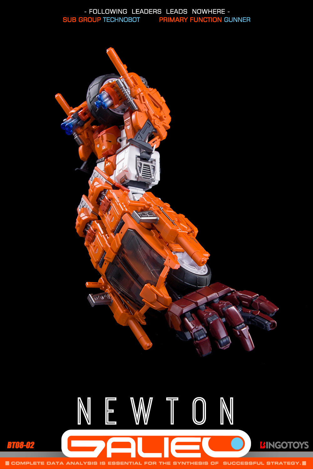 Bingo Toys BT08-02 伽利略(計算王)組合 第二彈 烙鐵 第三方變形玩具:圖片 18
