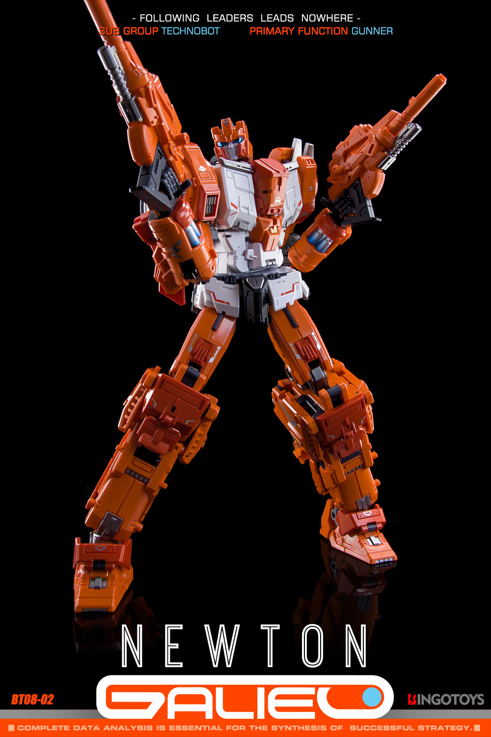 Bingo Toys BT08-02 伽利略(計算王)組合 第二彈 烙鐵 第三方變形玩具:圖片 10