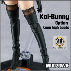 SH STUDIO MU073WK 1/12機娘 女神裝置  兔女郎長靴靴樹脂改件