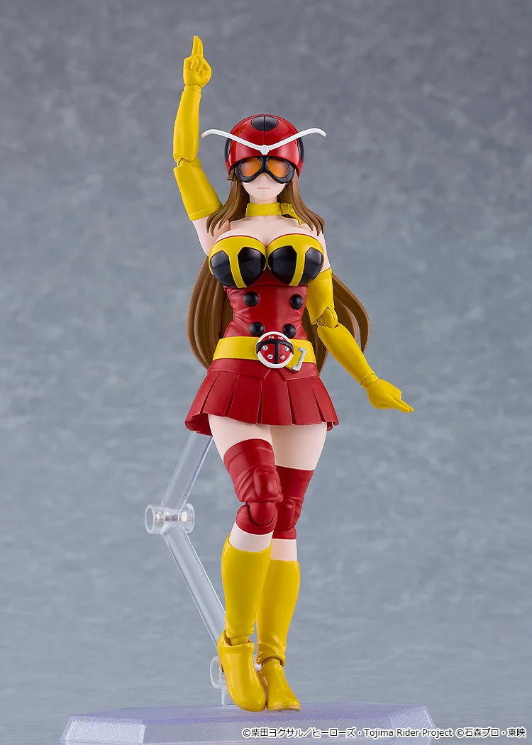 預購免訂金 27年5月 日版 Max Factory figma《東島丹三郎想成為假面騎士》岡田百合子 電波人塔克爾版 附特典:圖片 2