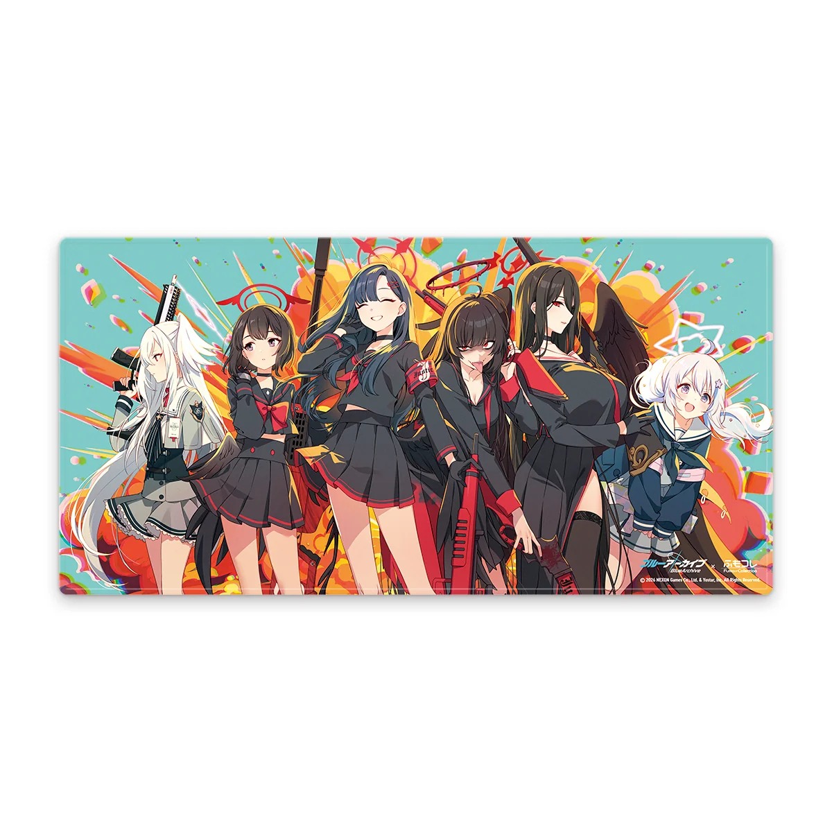 預購 26年12月 日版 Fumo Collection 限定品《蔚藍檔案》聯名電競滑鼠墊 茶會 2XL / 正義實現委員會&自警團 CXL / 救護騎士團 XL 附特典:圖片 3