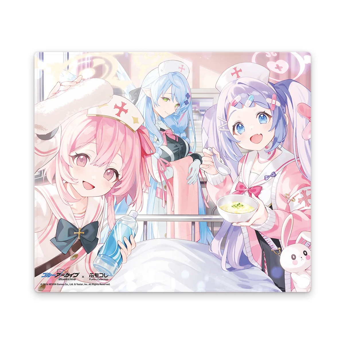 預購 26年12月 日版 Fumo Collection 限定品《蔚藍檔案》聯名電競滑鼠墊 茶會 2XL / 正義實現委員會&自警團 CXL / 救護騎士團 XL 附特典:圖片 4