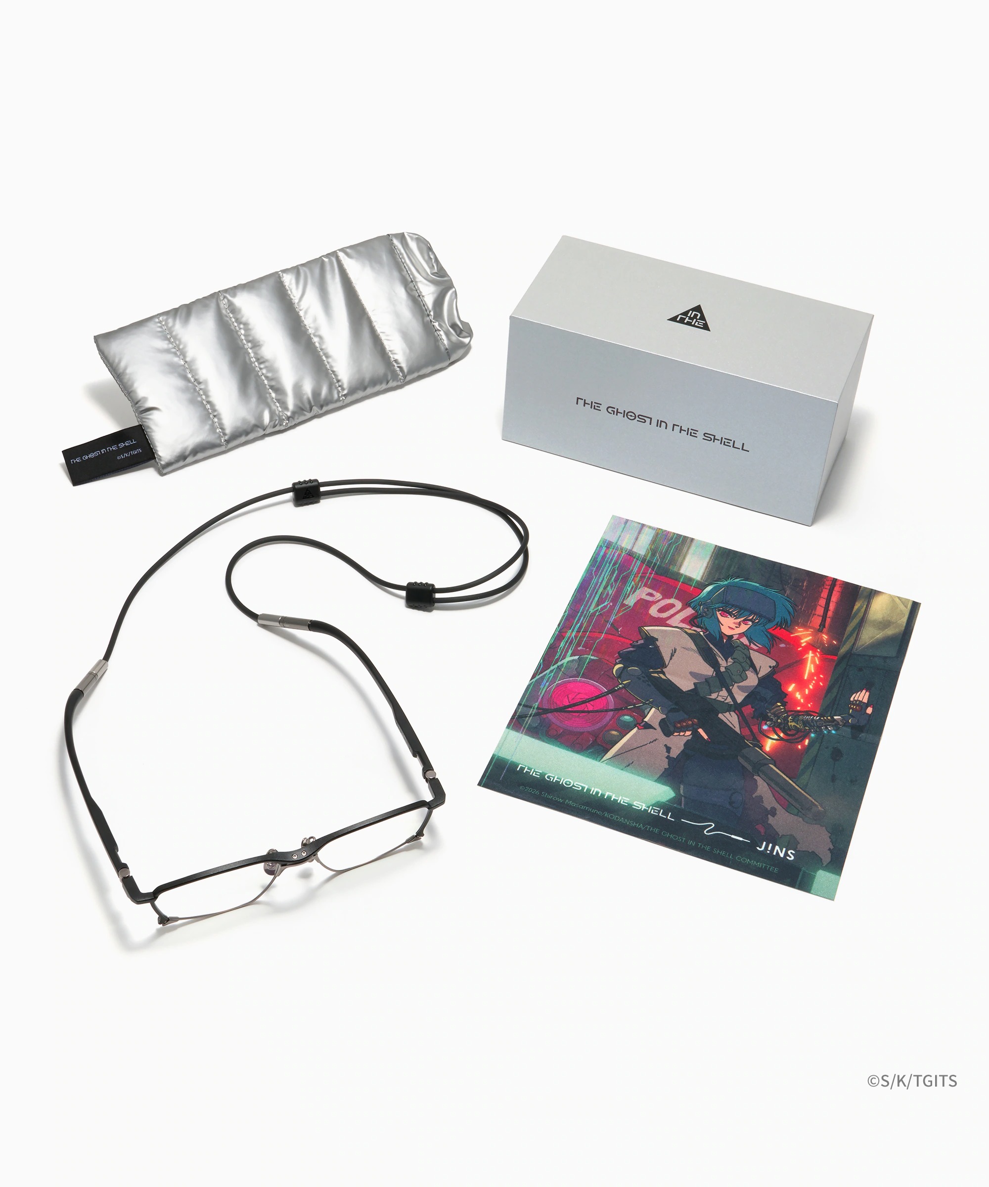 日版 JINS 限量品《攻殼機動隊 THE GHOST IN THE SHELL》聯名眼鏡 UMF-26S-136:圖片 18