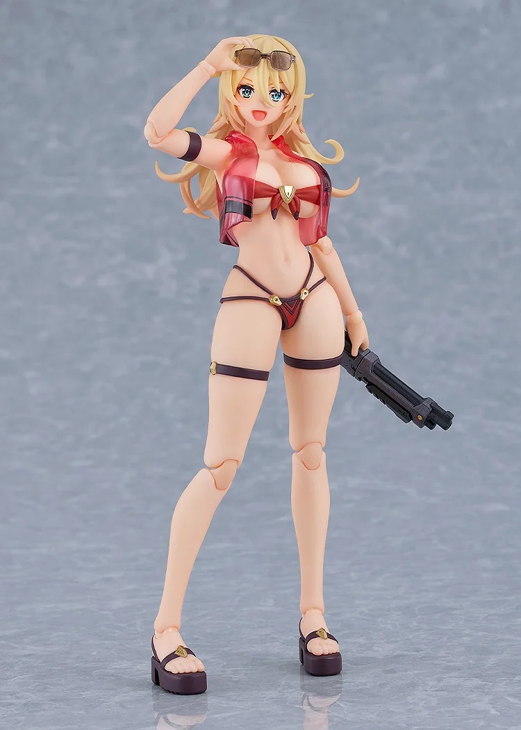 預購免訂金 27年6月 日版 Max Factory figma 兔女郎企劃 維羅妮卡·甜心 泳裝版 附特典:圖片 5