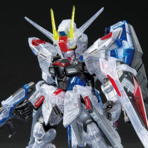 萬代 基地限定 MGSD《機動戰士鋼彈SEED》自由鋼彈 彩透版