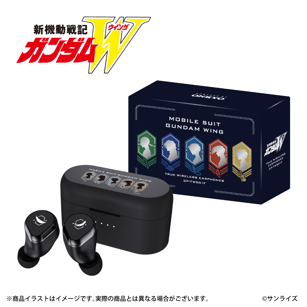 受注限定 26年11~12月 日版 預購 ONKYO《新機動戰記鋼彈W》聯名款語音耳機:圖片 2