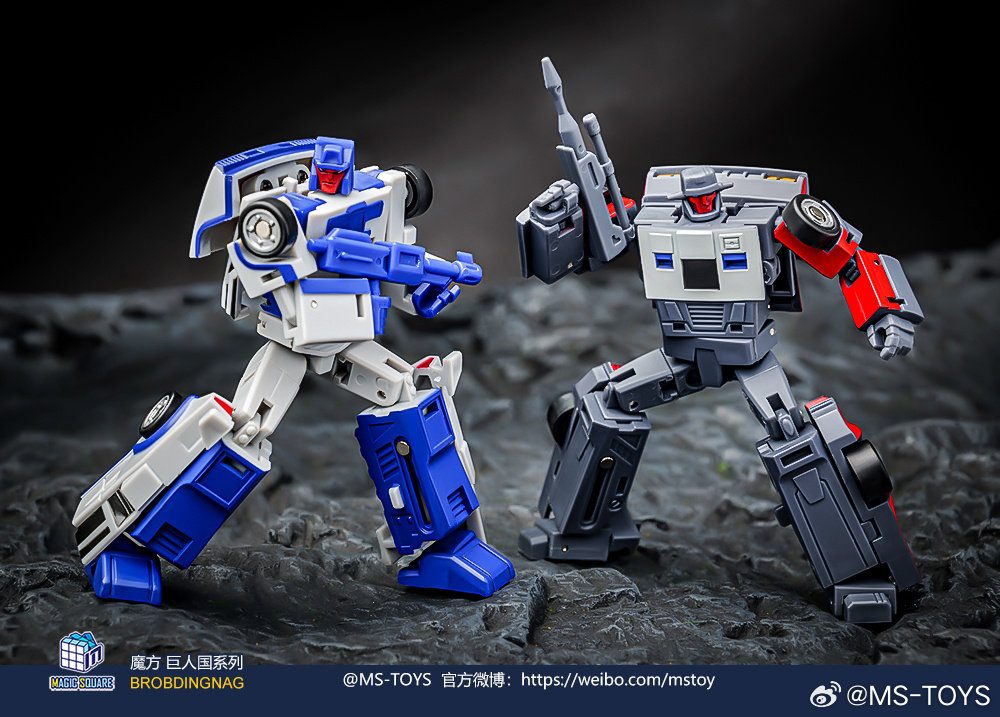 魔方 MS-B14/B15 飛天虎組合 打擊&莽撞套裝 二次再版 第三方小比例變形玩具:圖片 3