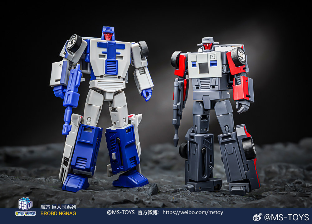 魔方 MS-B14/B15 飛天虎組合 打擊&莽撞套裝 二次再版 第三方小比例變形玩具:圖片 4