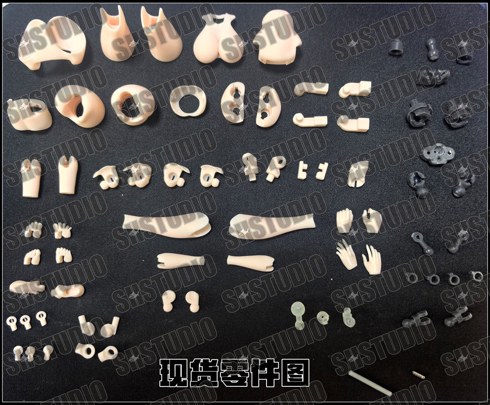 SH STUDIO MU090B 1/12機娘 女神裝置 身體 Ver.2.0 樹脂GK改件:圖片 3